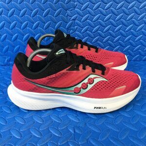 Saucony Ride 16 Womens Shoes Size 10.5 Pink Running Walking Athletic Sneakers